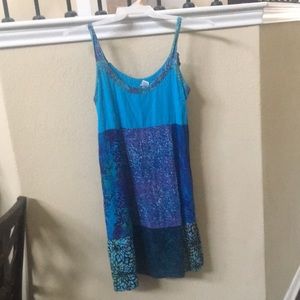 Blue casual dress or night gown